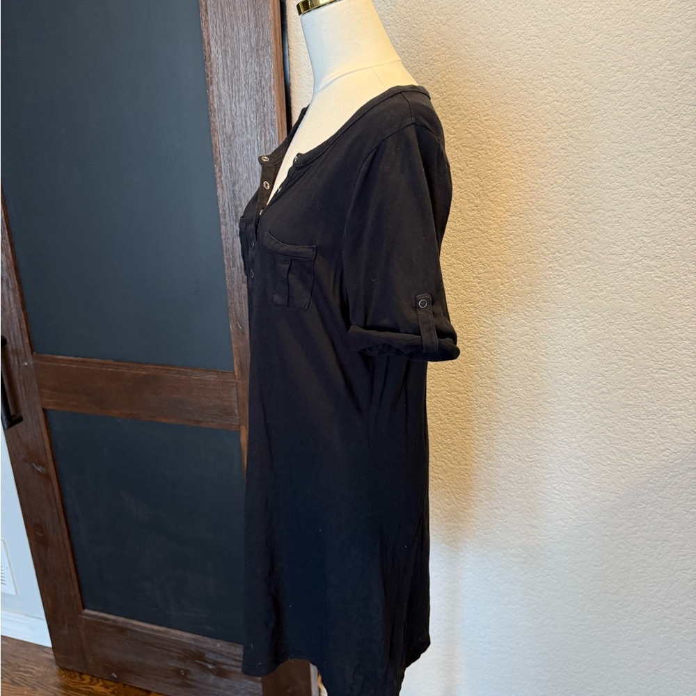 Old Navy Black Knit Tunic - Picture 2 of 4